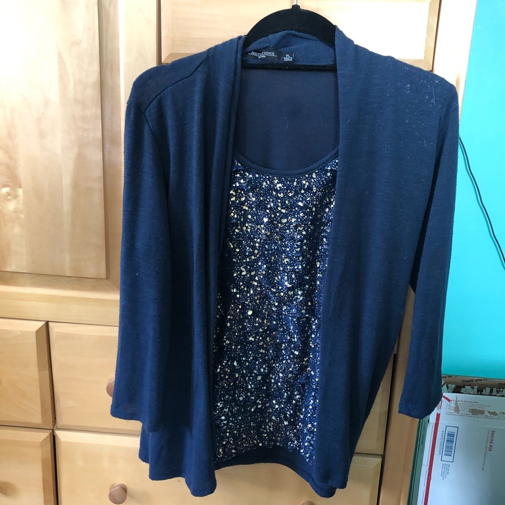 3/4 sleeve top